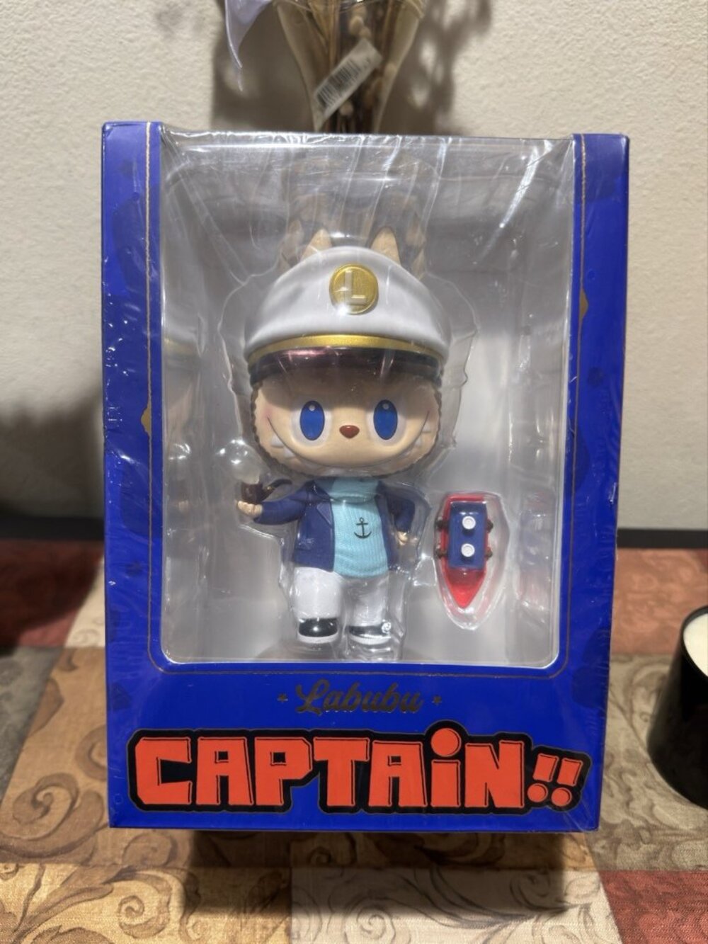 POP MART The Monsters LABUBU Captain Vinyl Figure 200% SEALED
